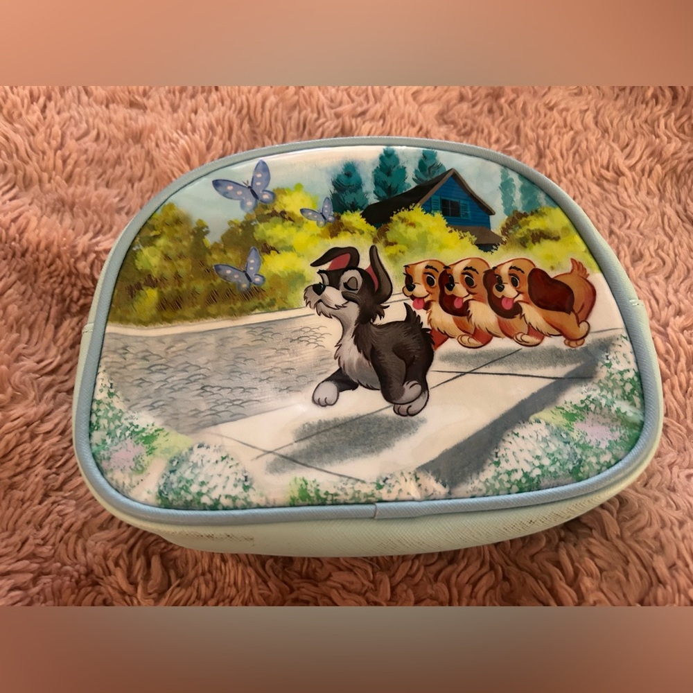 Boxlunch Lady and the Tramp Cosmetic Bag Set